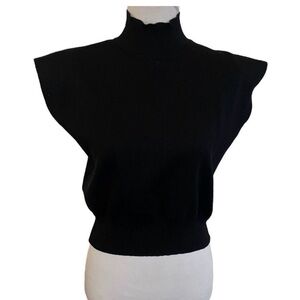 Commense Leisurely Solid Pullover
Sweater Vest Black Sise Small